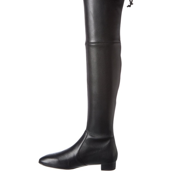Stuart Weitzman Shoes - Stuart Weitzman
Genna 25 Leather Over-The-Knee Boot in black leather